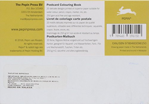 India : POSTCARD COLOURING BOOK
