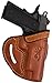 Browning 12904013 Leather Holster, 1911-22/1911-380, Belt Loop Open Top, Tan, Pistol