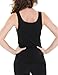 Caramel Cantina 4 Pack Junior's Skinny Tank Top (Large, Black/White/Navy/Grey)