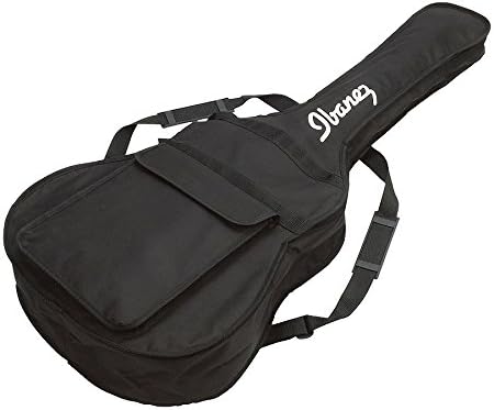 Ibanez IABB101 Gig Bag for Acoustic Bass Guitar with Silk Logo Black, pour basse acoustique