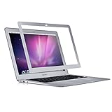 Apple Macbook Air 11-Inch Screen Protector, Colel Bubble Free LCD Screen Protector with Silver Frame for Apple Macbook Air 11.6