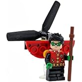LEGO Superheroes Batman: DC Comics Robin with Jetpack and Yellow Cape