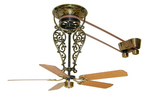 Fanimation FP520AB Bourbon Street Long, Antique Brass, Motor Only