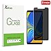 KATIAN Compatible with Samsung Galaxy A9 2018 Privacy Glass Screen Protector, 9H Hardness [Anti Scratch] [Bubble Free] Flim for Samsung Galaxy A9 2018 Privacy