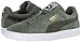PUMA Men's Suede Classic Sneaker, Laurel Wreath-Forest Night White, 10.5 M US