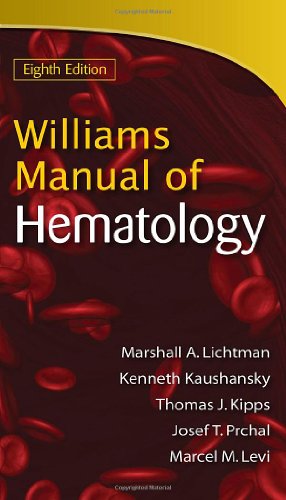 WILLIAMS MANUAL OF HEMATOLOGY