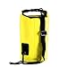 Tri Performance Waterproof Daypack 5L Dry Bag Sac PVC Tarpaulin | Protect Your Gear With This Small Dri Bag When Rafting SUP Boating Camping Kayaking. Adjustable Strap (Yellow)