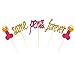 Bachelorette Cupcake Toppers Naughty Bridal Shower Cake Food Fruit Picks Party Favor Supplies Glitter Decorations