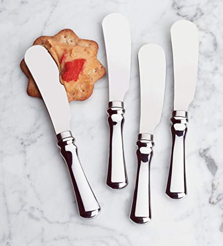 Amco Stainless Steel Spreader, Set of 4