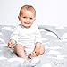Baby Side Snap Bodysuit Set, Long Sleeve Cotton Boy Girl Kimono Onesie, 4 Pack