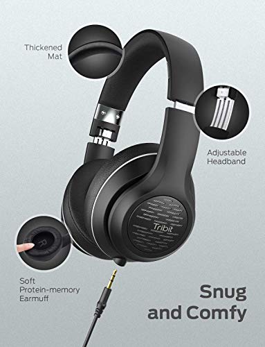 2 Tribit+XFree+Bluetooth+Headphones+Built