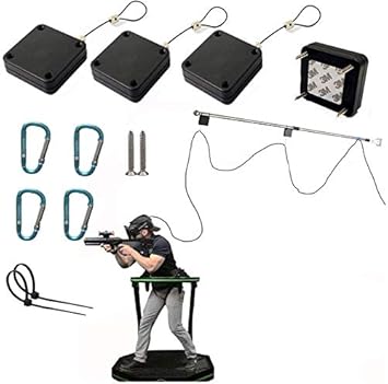 Amazon Com Vr Cable Management Ceiling Pulley System For Htc Vive