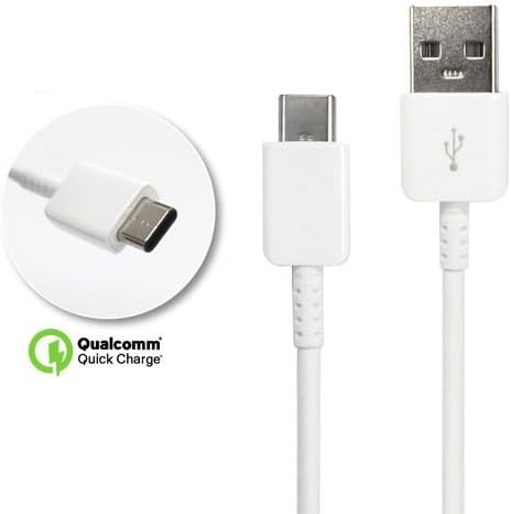 Authentic ZTE nubia Z11 mini USB to Type-C Charging and Transfer Cable. (White / 3.3Ft)