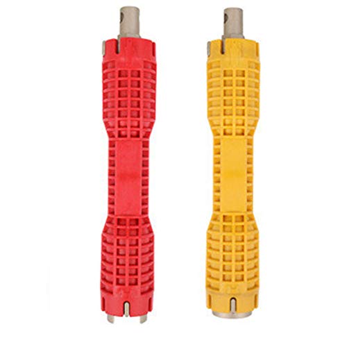 Wrench Hand Tools yanQxIzbiu Multifunctional Sink Faucet Wrench Water Pipe Spanner Basin Bottom Pliers Sleeve - Orange