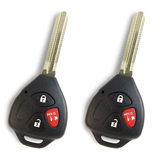 Keyless2Go Replacement for New Keyless Entry Remote Car Key for Vehicles That Use MOZB41TG with G Chip (2 Pack)