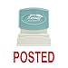 Imprint 360 1047 Xstamper POSTED Pre Inked Laser Engraved Rubber Stamp, Impression Size 1/2