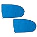 Pana® Brand Reusable *BLUE* Thermal Cloth Insulated Mitts with Velcro for Paraffin Wax Heat Therapy Spa Treatments/Self Tanning