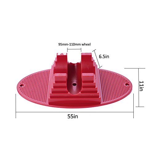 Pro Universal Scooter Stand fit Scooter Brand Fuzion,Razor,Pulse Performance, Madd Gear, Lucky, Vokul,Phoenix, District and Most Major (Red)