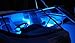 Zone Tech 30cm Flexible Waterproof Blue Light Strips 4-Pack LED Car Flexible Waterproof Blue Light Strips