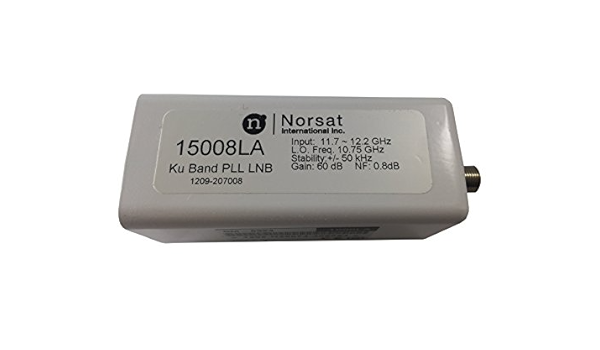 Amazon Com Norsat Lnb la Ku Band Pll Lnb Home Audio Theater