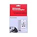 Travel Adapter,All in One Design-With US UK EU AU/CN International Plug and Universal AC Sockets, Wall AC 110-250V Power Multi Outlet Adapter Worked for More than 150 Countries