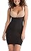 SPANX Shape My Day Medium Control Open-Bust Full Slip, L, Black
