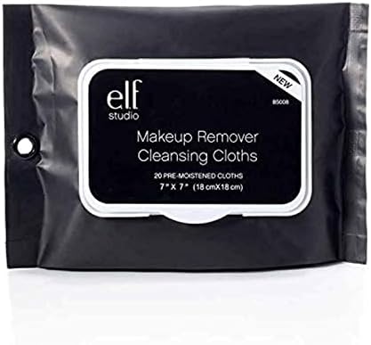 e.l.f. Makeup Remover Cleansing Cloths, Pre-Moistened 20 count New, Unopened
