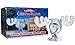 Cleveland Street Novelties Christmas Glass Moose Mug - Set of 2, 8 ounces