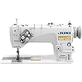 Juki LH-3528A 2 Needle Semi-Dry Head Lockstitch Industrial Machine (1/4inch Standard Gauge) Includes Table and Clutch Motor (Table Comes Assembled)