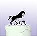 Personalised Jumping Horse Cake Topper