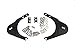 Rear Docking Hardware Kit for 1997-2008 Harley Davidson Touring Road King Road Glide Electra Glide Standard Street Glide - Black