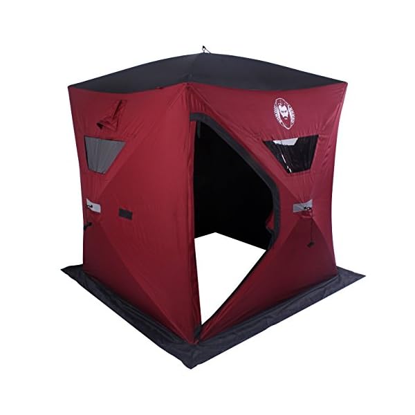 Nordic-Legend-Two-Man-Ice-Shelter-with-FREE-Bonus-Ice-Chairs