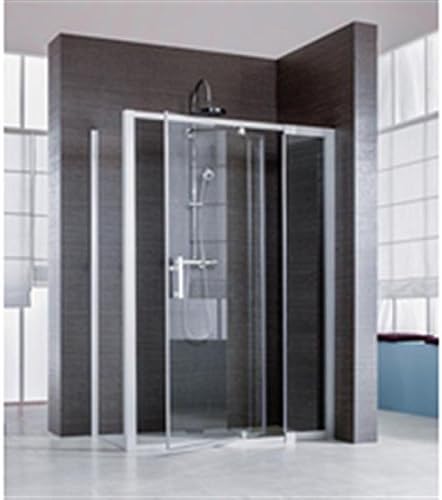 Swivelling Shower Door Jazz Axle Front Access Set For 116 136 Cm Matte Silver Moveable Glass Tra Amazon Co Uk Kitchen Home