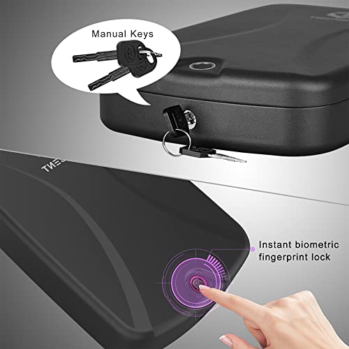 WINCENT Portable Gun Safe Quick Access Gun Safes for Pistols