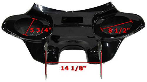 Vector Batwing Fairings F6-2 Harley-Davidson Switchback fiberglass batwing fairing with 2x6"x9" speaker cutouts