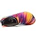 CIOR Lightweight Aqua Socks Quick-Dry Water Shoes Mutifunctional Barefoot For Beach Pool Surf Yoga Exercise SX-Colorful-38/39