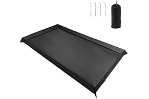 Multifunction Camping Tent Footprint, 210D Oxford Cloth Bathtub Floor Cloth Ground Sheet for Outdoor Camping, Hiking, Beach, 