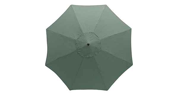 Amazon Com Hampton Bay 11 Ft Aluminum Patio Umbrella Pole Color Charcoal Spa Garden Outdoor