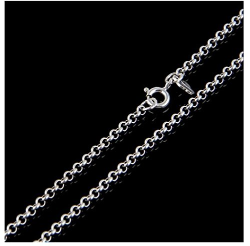 1pc x Top Quality 18" Sterling Silver Belcher Cable Chain (1.5mm Width) #ss208