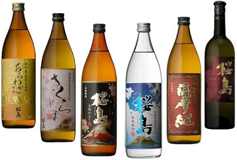 Amazon Co Jp 本坊酒造 知覧蒸留所 上村敏彦 杜氏厳選の焼酎 原料 製法 全ての違いを飲み比べる本格焼酎6本セット 専用化粧箱入り 食品 飲料 お酒