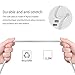Multi Charger Cable, 4ft 3 in 1 Universal Nylon Braided Multiple USB Fast Charging Cord with Micro USB/Type C Connector Compatible with Phone 7Plus/Galaxy S8 and More-Silver