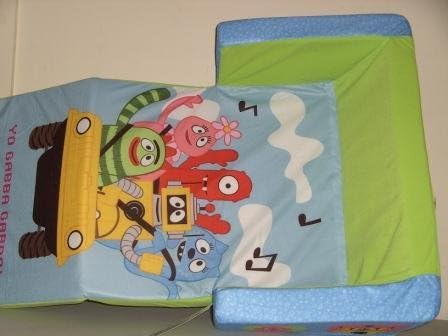 Amazon Com Yo Gabba Gabba Flip Open Sofa Toys Games