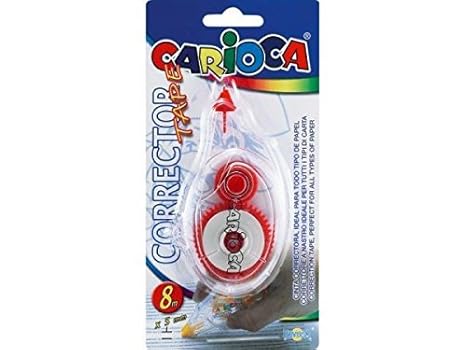 Carioca B99420712 - Blister corrector tape, 1 unidad: Amazon.es: Oficina y papelería