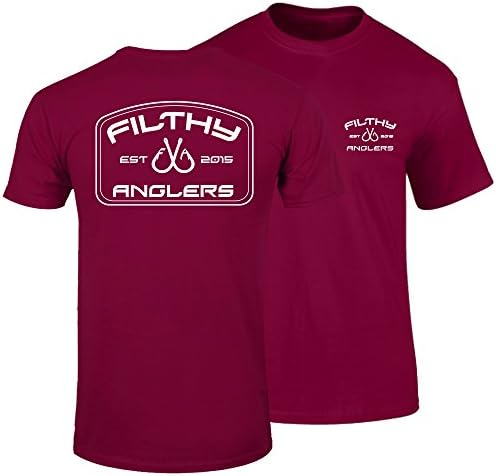 Filthy Anglers Fishing T-Shirt for Active Men & Women - Multiple Colors