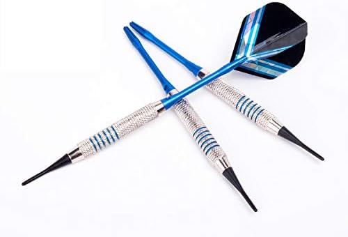 HDXLI 3 Sets Of Electronic Darts, 18 Grams Of Soft Darts, Professional Electronic Safety Flying Needle Set
