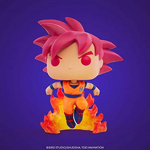 POP Funko 47865 Dragon Ball Super Saiyan God Goku in Oman Whizz