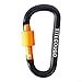 TITECOUGO Aluminum Alloy D-Ring High Strength Carabiner Key Chain Clip Hook for Camping Hiking Outdoor (Not for Climbing)
