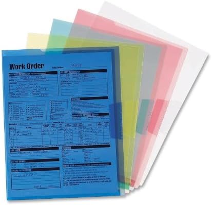 Smead Project Jacket Poly Assortment, Letter, 5 Per Pack (85750)