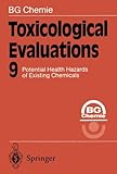 Image de Toxicological Evaluations 9: Potential Health Hazards of Existing Chemicals (v. 9)