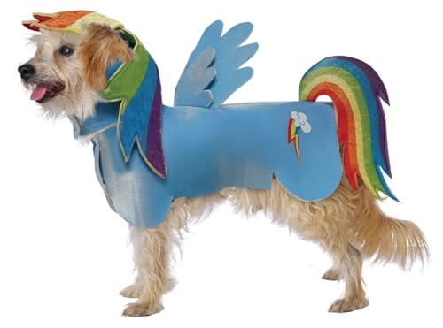 My Little Pony: Rainbow Dash Pet Costume, Medium for Small Dogs